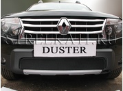 Аксессуары Защита радиатора Premium для RENAULT DUSTER (Черный)