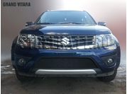 Аксессуары Защита радиатора Premium для SUZUKI GRAND VITARA с 2012 г.в. (Черный)