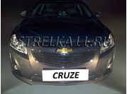 Cruze (2013-) Защита радиатора для Chevrolet Cruze 2013 г.в. рестайлинг (Черный)