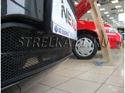 Nexia (1995-) Защита радиатора для Daewoo Nexia N-150 c 2010г. (черная)