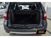 Пластиковые накладки, брызговики Накладка на порожек багажника Nissan Terrano 2014-