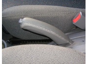 Accent (1999-) Кожаные накладки на ручку МКПП и ручку ручного тормоза серые Hyundai Accent МТ0, МТ1, МТ2, MT3
