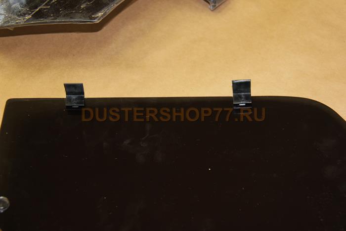 Защита фар для Renault Duster 2010- (Classic полупрозрачный)